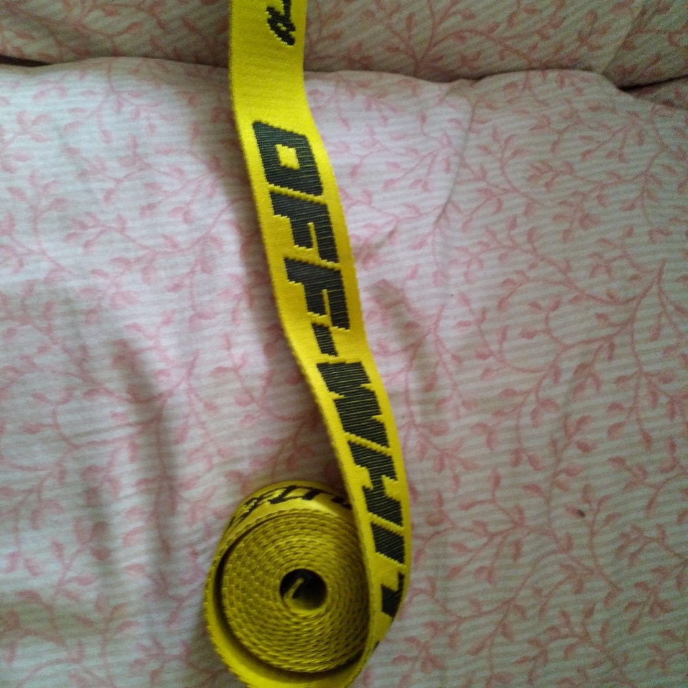 Off white belt